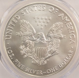 2020 $1 Silver Eagle Rim Clip at K-2 PCGS MS69