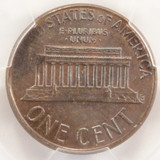 1974-D 1c Lincoln Cent Cud Major Die Break PCGS MS64 BN