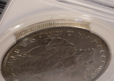 1880-S $1 Morgan Dollar Partial Collar Strike PCGS MS62
