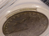 1880-S $1 Morgan Dollar Partial Collar Strike PCGS MS62
