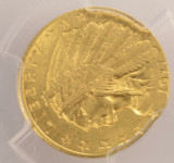 1911 $2 1/2 Indian Quarter Eagle Struck 2% Off-Center PCGS MS62