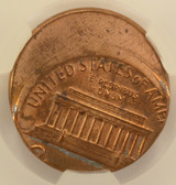 1983 1c Lincoln Cent Struck 35% Off-Center CACG MS62 RB