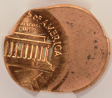 1983 1c Lincoln Cent Struck 45% Off-Center CACG MS63 Red