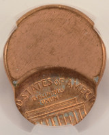 1993-D 1c Lincoln Cent Struck 60% Off-Center CACG MS62 Red
