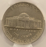 1983-P 5c Jefferson Nickel Late Stage Die Cap Strike CACG AU55