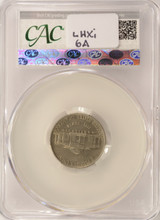 1983-P 5c Jefferson Nickel Late Stage Die Cap Strike CACG AU55