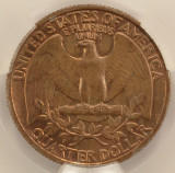 1979 25c Washington Quarter Improperly Annealed CACG MS63 RB
