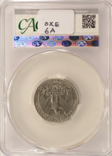 1984-P 25c Washington Quarter Cud Major Die Break CACG AU50