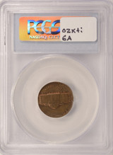 ND 5c Jefferson Nickel Struck on 1c Planchet PCGS MS63 RB