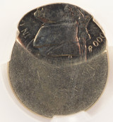 2000-D 5c Jefferson Nickel Struck 55% Off-Center CACG MS64