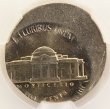 1990-P 5c Jefferson Nickel Struck 20% Off-Center CACG MS64 6FS