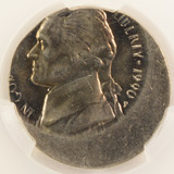 1990-P 5c Jefferson Nickel Struck 20% Off-Center CACG MS64 6FS