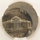 2000-D 5c Jefferson Nickel Struck 55% Off-Center CACG MS64