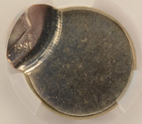 1991-P 10c Roosevelt Dime Struck 80% Off-Center & Uniface CACG MS65