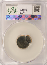 1991-P 10c Roosevelt Dime Struck 80% Off-Center & Uniface CACG MS65