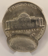 1983-P 5c Jefferson Nickel Double-Struck, 2nd 75% Off-Center CACG MS62