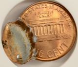 1996 1c Lincoln Cent Double-Struck, 2nd 70% Off-Center 2-Dates ANACS MS64 Red