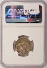 (1913-1938) 5c Buffalo Nickel Struck 30% Off-Center NGC MS63