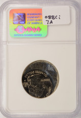 2000-P 25c New Hampshire Quarter Struck 30% Off-Center NGC MS65