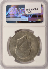 1971 $1 Ike Dollar Reverse Missing Clad Layer NGC AU58 RB