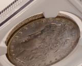 1881-CC $1 Morgan Dollar Partial Collar NGC MS64