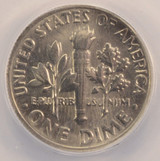 10c Clad Roosevelt Dime Mid-Stage Die Cap Strike ANACS MS63
