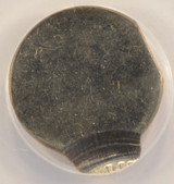 10c Clad Roosevelt Dime Struck 95% Off-Center & Straight Clip ANACS MS60