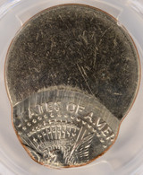 1998-D 50c Kennedy Half Struck 75% Off-Center PCGS MS62