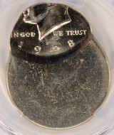 1998-D 50c Kennedy Half Struck 75% Off-Center PCGS MS62