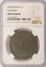 $1 Clad Ike Dollar Type-2 Planchet NGC