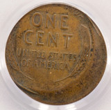 1929-S 1c Wheat Cent Struck 15% Off-Center PCGS AU50