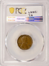 1953-D 1c Wheat Cent Uniface & Underweight Planchet 2.5 Grams PCGS AU58