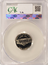 1971-S 5c  Proof Jefferson Nickel No S Mintmark FS-501 CACG PR65