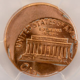 1990 1c Lincoln Cent Struck 25% Off-Center PCGS MS65 Red