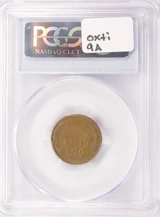 1952-D 1c Wheat Cent Late Stage Die Cap Strike PCGS XF45