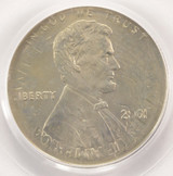 2001 1c Lincoln Cent Struck on Dime Double-Denomination PCGS MS66