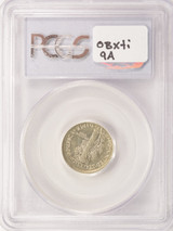 1942-S 10c Mercury Dime Uncentered Broadstrike PCGS AU58