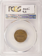 1c Lincoln Cent Late Stage Die Cap Strike PCGS MS62 BN