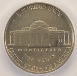 1981-P 5c Jefferson Nickel Late Stage Die Cap Strike ANACS MS63