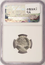 1953-D 5c Jefferson Nickel Split Planchet Before Strike NGC UNC