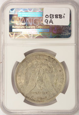 1921 $1 Morgan Dollar Lamination Obverse NGC MS60