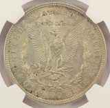 1921 $1 Morgan Dollar Lamination Obverse NGC MS60