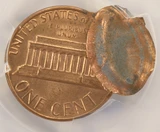 (1982-2008) 1c Lincoln Cent Double-Struck, 2nd 80% Off-Center PCGS MS64 Red