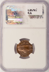 1978 5c Jefferson Nickel Struck on Cent Planchet 3.1g NGC MS63 Red