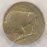 1924-D 5c Buffalo Nickel Struck 20% Off-Center PCGS AU Details