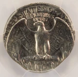 1965 25c Washington Quarter Struck on Dime Planchet PCGS MS63