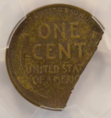 1937-S 1c Wheat Cent 2-Coin Mated Pair Broken Planchet PCGS VF351937-S 1c Wheat Cent 2-Coin Mated Pair Broken Planchet PCGS VF35