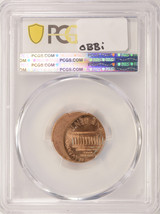 1999 1c Lincoln Cent Struck 25% Off-Center PCGS MS64 Red