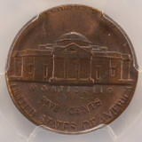 1972-D 5c Jefferson Nickel Struck on Cent Planchet PCGS MS64 RB