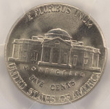 ND 5c Jefferson Nickel Cud Major Die Break PCGS MS63